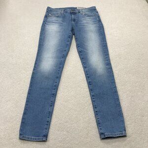 AG Adriano Goldschmied Skinny Jeans Womens 28 R The Legging Ankle Stretch
